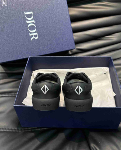 Dior DIOR B101 Black Low Top Casual Skate Shoes
