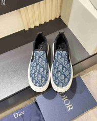 Dior B35 Oblique Print Loafers