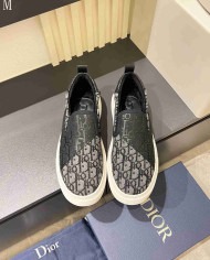 Dior B35 Oblique Print Loafers