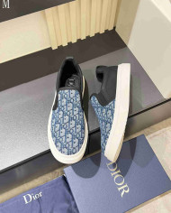 Dior B35 Oblique Print Loafers