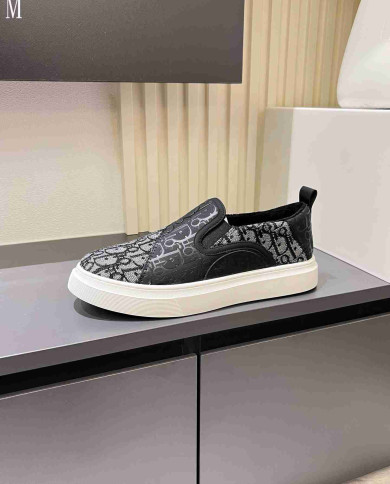 Dior B35 Oblique Print Loafers