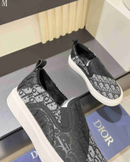 Dior B35 Oblique Print Loafers