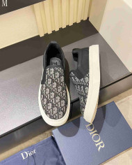 Dior B35 Oblique Print Loafers