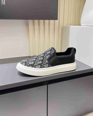 Dior B35 Oblique Print Loafers