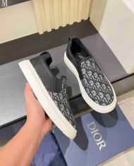 Dior B35 Oblique Print Loafers