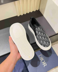 Dior B35 Oblique Print Loafers