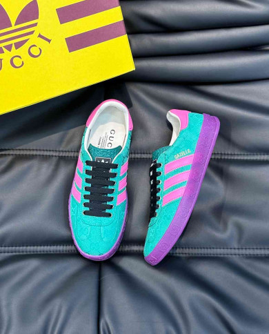 Gucci x Adidas Gazelle Collaboration Casual Shoes