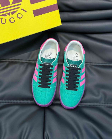 Gucci x Adidas Gazelle Collaboration Casual Shoes