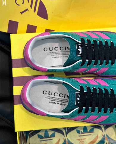 Gucci x Adidas Gazelle Collaboration Casual Shoes