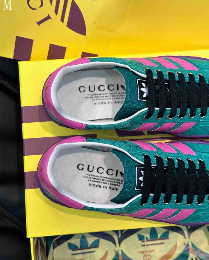 Gucci x Adidas Gazelle Collaboration Casual Shoes