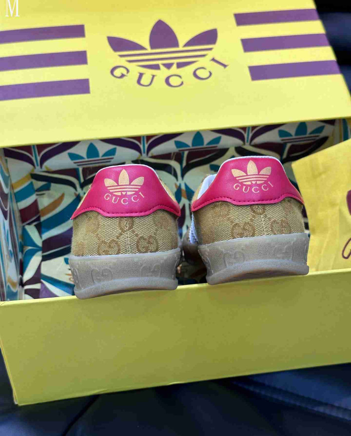 Gucci x Adidas Gazelle Collaboration Casual Shoes