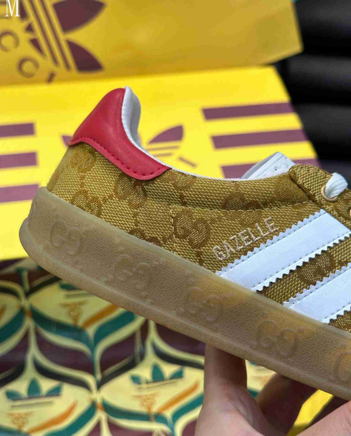 Gucci x Adidas Gazelle Collaboration Casual Shoes