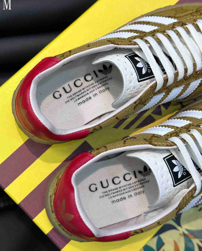 Gucci x Adidas Gazelle Collaboration Casual Shoes