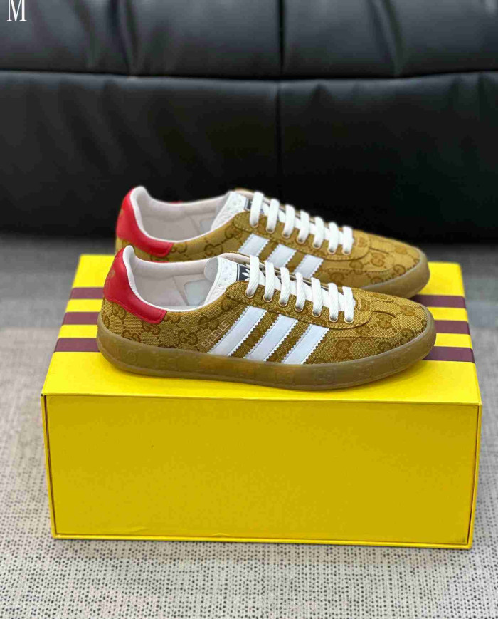 Gucci x Adidas Gazelle Collaboration Casual Shoes