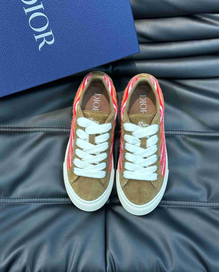 Dior B33 Rainbow Stripe Casual Sneakers