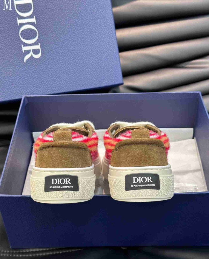 Dior B33 Rainbow Stripe Casual Sneakers