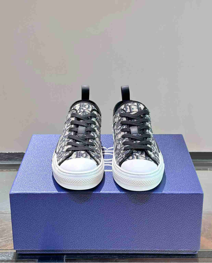 Dior DIOR B23 Low Top Oblique Casual Skate Shoes