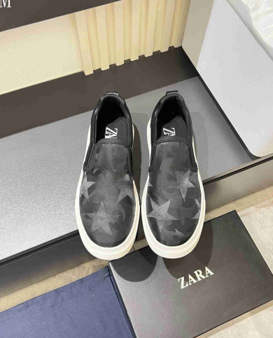 Zara Star Camouflage Print Casual Sports Sneakers