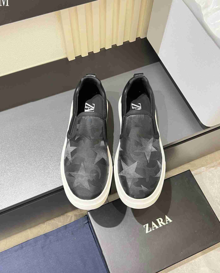 Zara Star Camouflage Print Casual Sports Sneakers