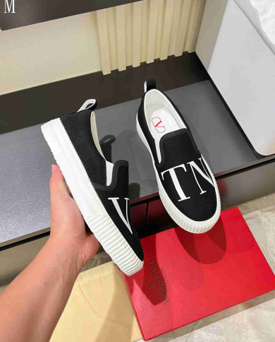 Valentino Garavani VLTN Print Casual Sports Sneakers