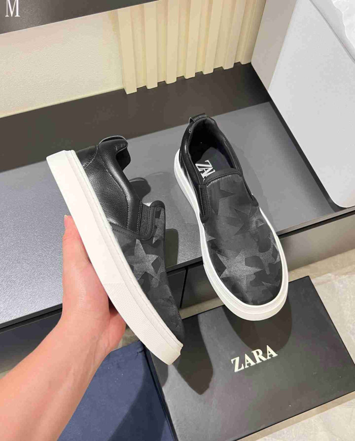Zara Star Camouflage Print Casual Sports Sneakers