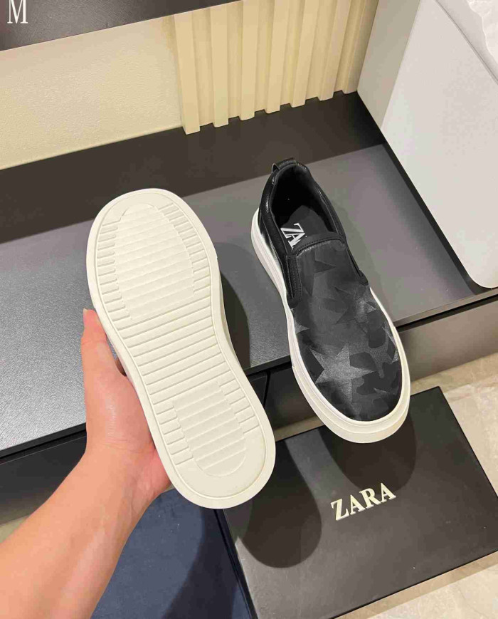 Zara Star Camouflage Print Casual Sports Sneakers