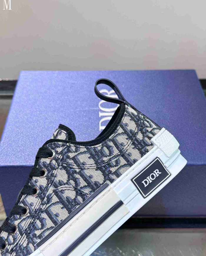 Dior DIOR B23 Low Top Oblique Casual Skate Shoes
