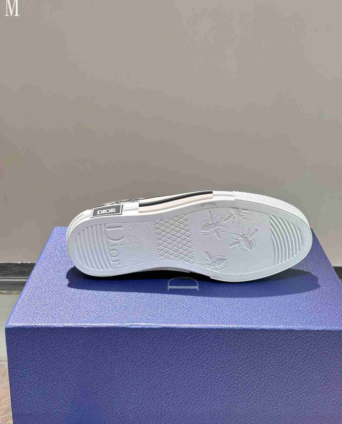 Dior DIOR B23 Low Top Oblique Casual Skate Shoes