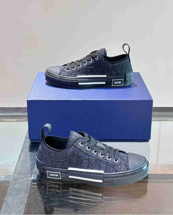 Dior DIOR B23 Low Top Oblique Casual Skate Shoes