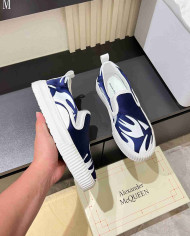 Alexander McQueen Swallow Print Casual Sports Sneakers
