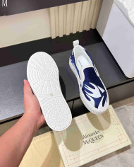 Alexander McQueen Swallow Print Casual Sports Sneakers