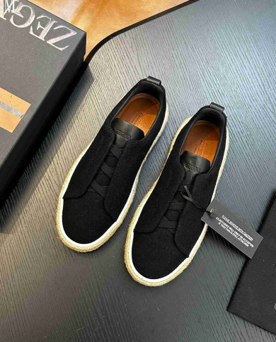 Ermenegildo Zegna Woven Espadrille Casual Shoes