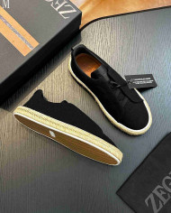 Ermenegildo Zegna Woven Espadrille Casual Shoes