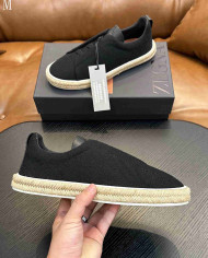 Ermenegildo Zegna Woven Espadrille Casual Shoes