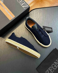 Ermenegildo Zegna Woven Espadrille Casual Shoes