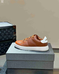 Ermenegildo Zegna Tiziano Leather Casual Sport Shoes