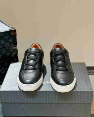 Ermenegildo Zegna Tiziano Leather Casual Sport Shoes