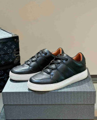 Ermenegildo Zegna Tiziano Leather Casual Sport Shoes