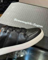 Ermenegildo Zegna Tiziano Leather Casual Sport Shoes