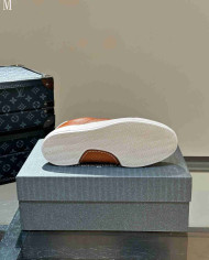 Ermenegildo Zegna Tiziano Leather Casual Sport Shoes