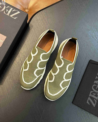 Hermes Canvas Casual Sport Shoes