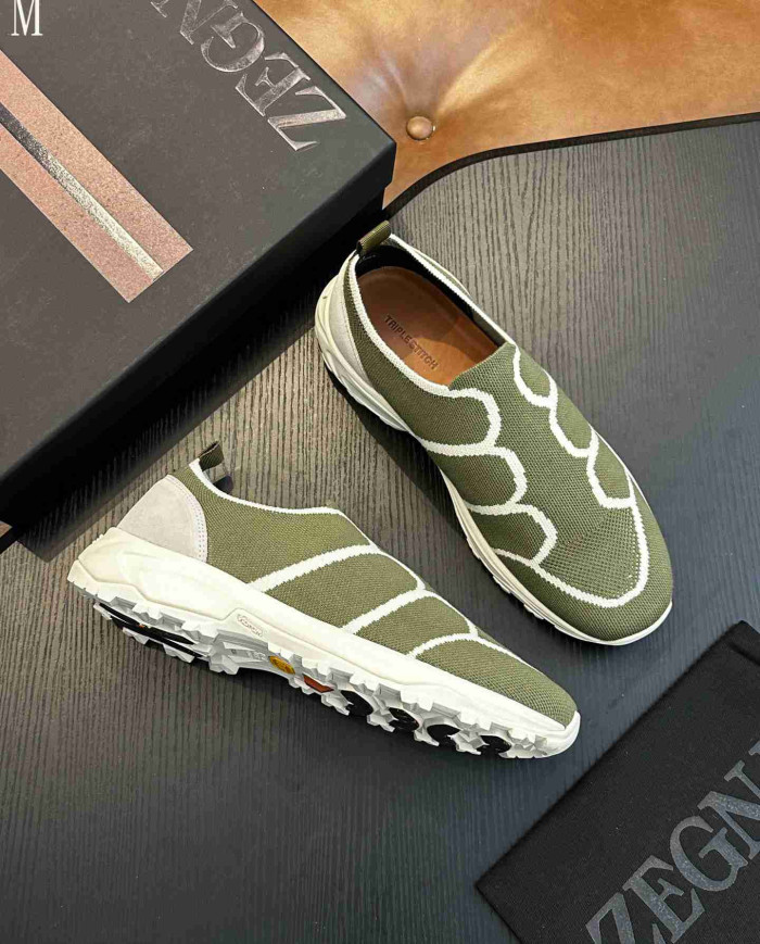 Hermes Canvas Casual Sport Shoes