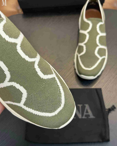 Hermes Canvas Casual Sport Shoes