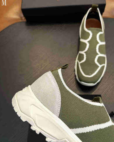 Hermes Canvas Casual Sport Shoes