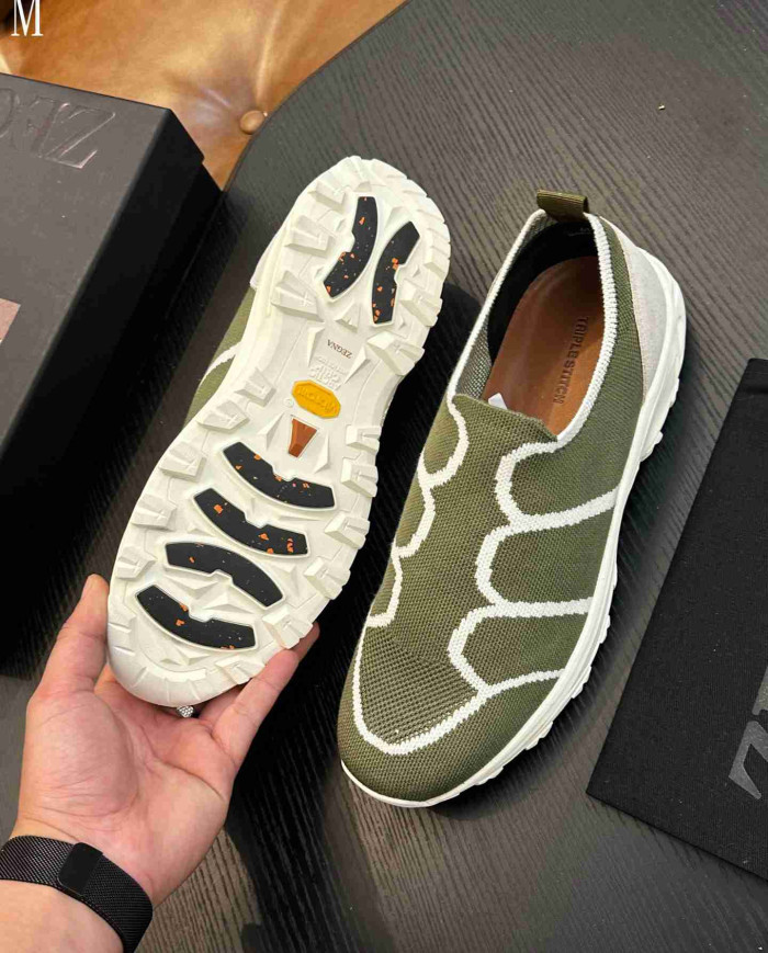 Hermes Canvas Casual Sport Shoes