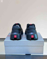 Prada Triangle Logo Low Top Casual Sport Shoes