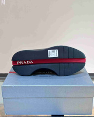 Prada Triangle Logo Low Top Casual Sport Shoes