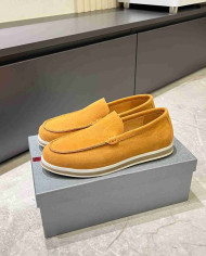 Prada Summer Suede Loafers
