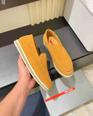 Prada Summer Suede Loafers