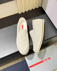 Prada Summer Suede Loafers